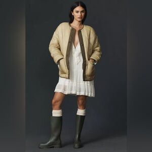 Anthropologie MABLE Reversible Oversized Quilted